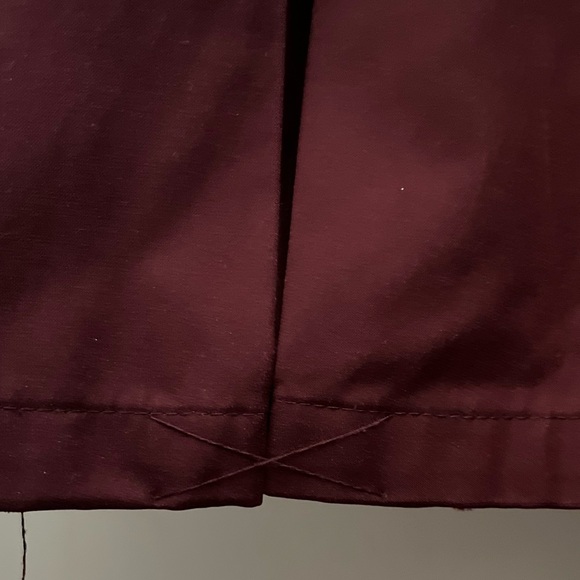 Burgundy Michael Michael Kors Trench ~ Size XL - Picture 4 of 12